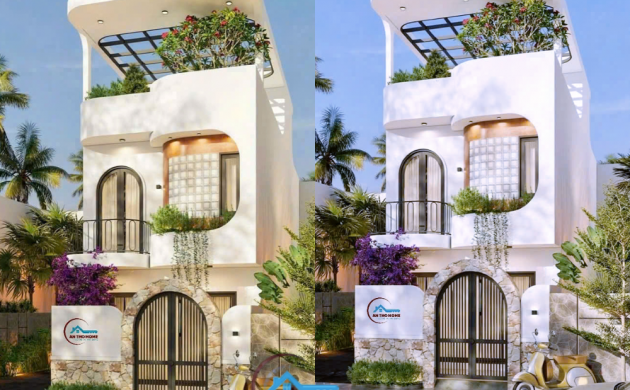Công Trình Xây Dựng Nhà Phố Tại Long An Uy Tín – An Thơ Home